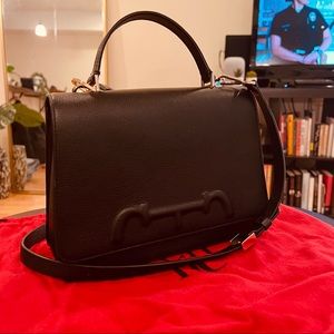 Carolina Herrera Victoria Insignia Shoulder Bag